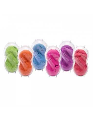 Kinetic modelling clay 6 colors sand Sand SPI6024396 Spin master | Futurartshop.com