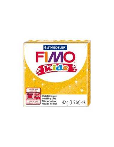 fimo dough kids gold glitter 42gr LAG0003620 Staedtler | Futurartshop.com