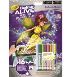 el álbum vivo color bosque encantado 95-1050 Crayola- Futurartshop.com