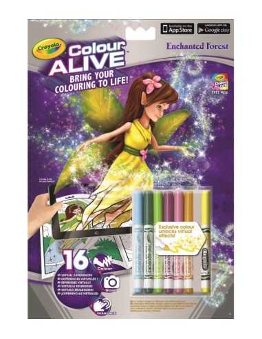 color alive album enchanted forest BIN95-1050 Crayola | Futurartshop.com