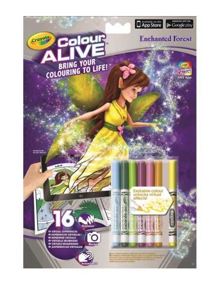 color alive album enchanted forest BIN95-1050 Crayola | Futurartshop.com