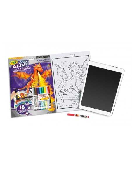 album color alive creature mitiche BIN95-1051 Crayola | Futurartshop.com