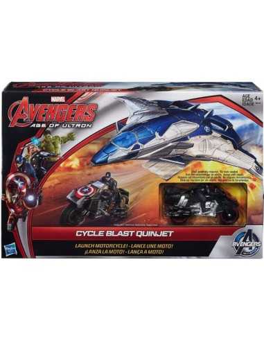 Avengers age of Ultron Cycle Blast Quinjet HASB0425EU40 Hasbro | Futurartshop.com