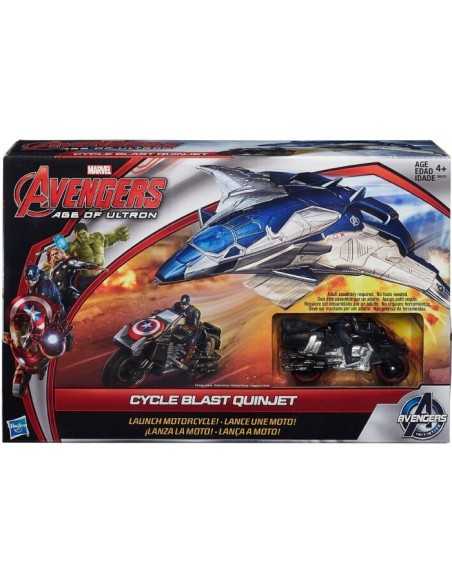 Avengers age of Ultron Cycle Blast Quinjet HASB0425EU40 Hasbro | Futurartshop.com