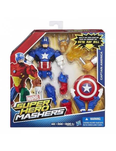 Marvel Super Hero Mashers Battle Upgrade personaggio Captain America HASA6833EU40/B0694 Hasbro | Futurartshop.com