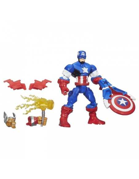 Marvel Super Hero Mashers Battle Upgrade character Captain America HASA6833EU40/B0694 Hasbro | Futurartshop.com