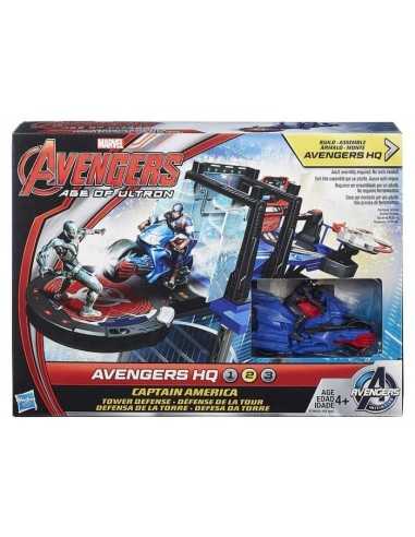 Avengers Age of ultron playset Captain america Tower Defender HASB1402EU40/B1665 Hasbro | Futurartshop.com