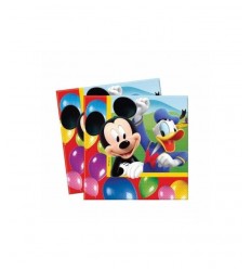 Mickey Mouse napkins 33x33 20 cm 4071001 New Bama Party- Futurartshop.com