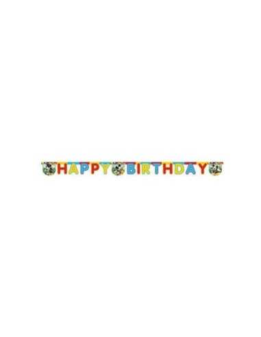 written Festoon happy birthday Mickey Mouse GIP20131211021 New Bama Party | Futurartshop.com