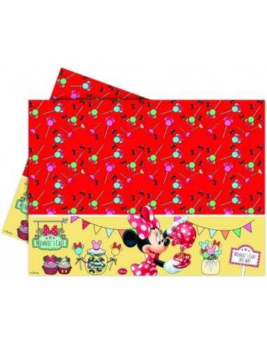 pvc tablecloth 120 x 180 cm minnie Cafe GIP504157 New Bama Party | Futurartshop.com