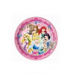 23 cm dishes 8 disney princesses 4110543B New Bama Party- Futurartshop.com