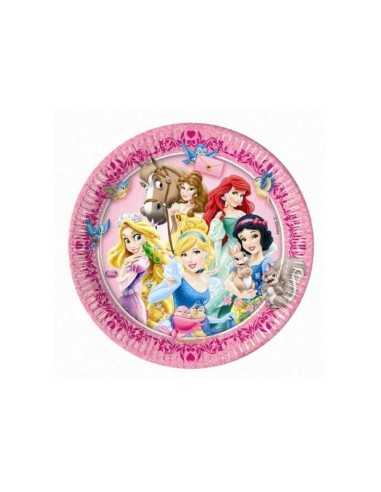 23 cm dishes 8 disney princesses GIP4110543B New Bama Party | Futurartshop.com