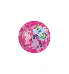 8 dishes My little pony sparkle 5033071 Hasbro- Futurartshop.com