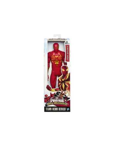Ultimate Spider Man titan hero personaggio Iron Spider OLTA8727/B1471 Hasbro | Futurartshop.com