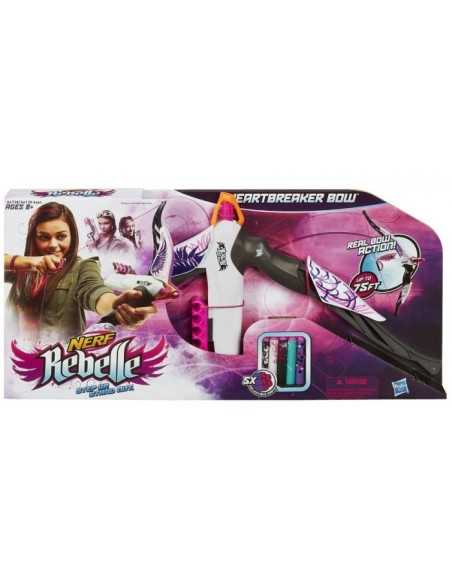 Nerf Rebelle arco spezzacuori bianco e fuxia HASA6130E271/A4738 Hasbro | Futurartshop.com