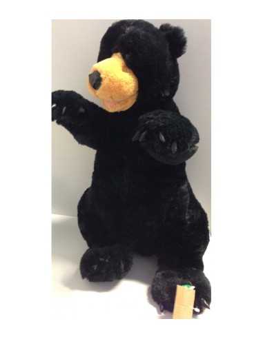 Plush black bear with towards 154570  | Futurartshop.com
