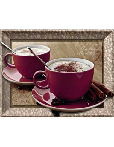 puzzle complete set 500 pezzi l'ora del cappuccino RAV14892 Ravensburger | Futurartshop.com