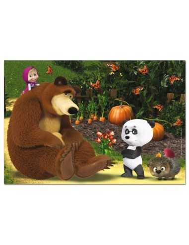double-faced puzzle masha and the bear 60 pieces FUT0003684 Lisciani | Futurartshop.com