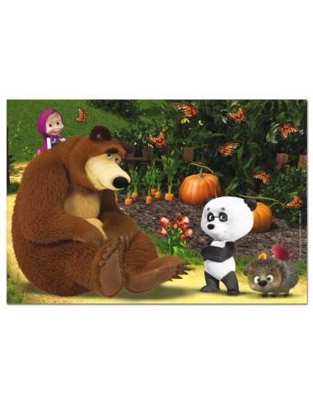 puzzle double face masha e orso 60 pezzi FUT0003684 Lisciani | Futurartshop.com