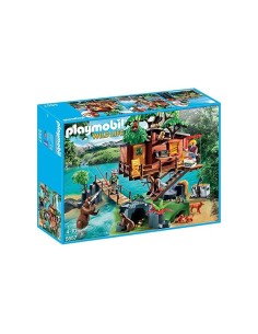Casa sull'albero con ponte sospeso PLA5557 Playmobil | Futurartshop.com
