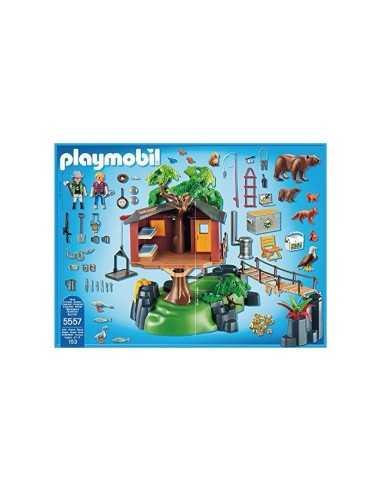 Casa sull'albero con ponte sospeso PLA5557 Playmobil | Futurartshop.com