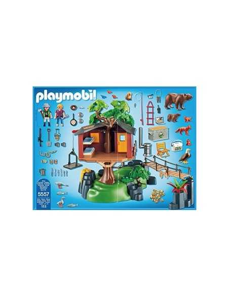 Casa sull'albero con ponte sospeso PLA5557 Playmobil | Futurartshop.com