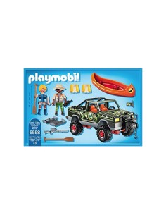 Pick-up with Canoeing and adventurers PLA5558 Playmobil | Futurartshop.com 2