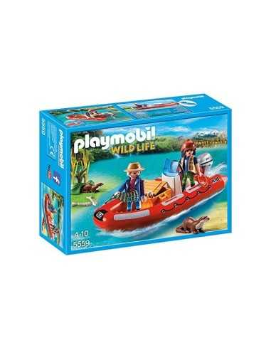 Dinghy with Explorers PLA5559 Playmobil | Futurartshop.com