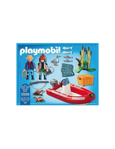 Dinghy with Explorers PLA5559 Playmobil | Futurartshop.com 2