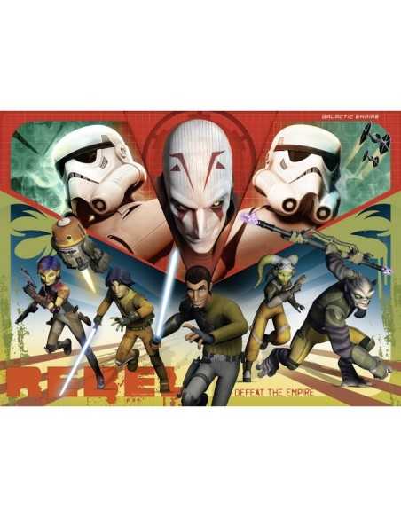 puzzle star wars rebel heroes 100 pieces RAV10563 Ravensburger | Futurartshop.com