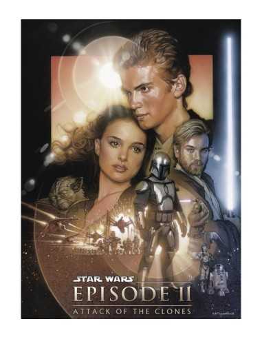 Puzzle Star Wars attack of the clones 500 pieces RAV14666 Ravensburger | Futurartshop.com