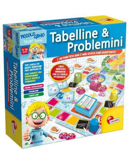 Piccolo genio Tabelline e Problemini LIS48885 Lisciani | Futurartshop.com