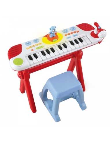 baby bear dancer and keyboard lighting effects 158068 Bontempi | Futurartshop.com