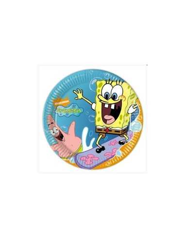 Spongebob 20 cm Plates 10 CMGCMG5127 Como Giochi  | Futurartshop.com