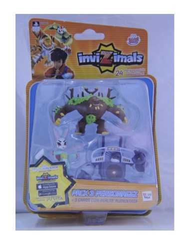Invizimals blister with 3 Vortex Usako Jungleus characters  MAGGG-00166/JUNG Grandi giochi | Futurartshop.com