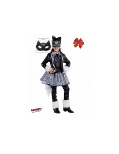 Costume carnevale gatta nera lusso  Veneziano | Futurartshop.com