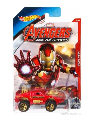 Hot Wheels auto character Iron man MATCGB81/CGB87 Mattel | Futurartshop.com