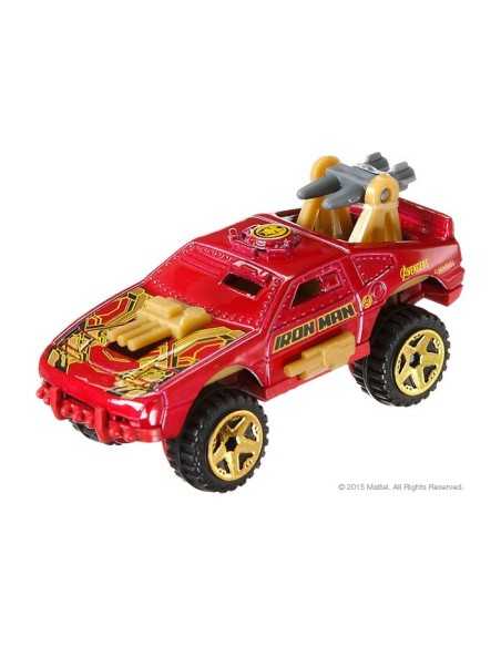 Hot Wheels auto character Iron man MATCGB81/CGB87 Mattel | Futurartshop.com