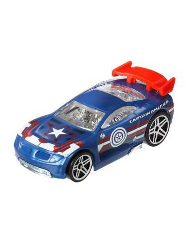 Hot Wheels auto character Captain America MATCGB81/CGB83 Mattel | Futurartshop.com