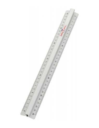 Metal triple line measure 30 cm FILN53100 Fila | Futurartshop.com