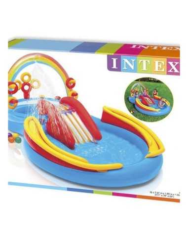 Piscina gonfiabile arcobaleno per bambini  TOY57453 Intex | Futurartshop.com