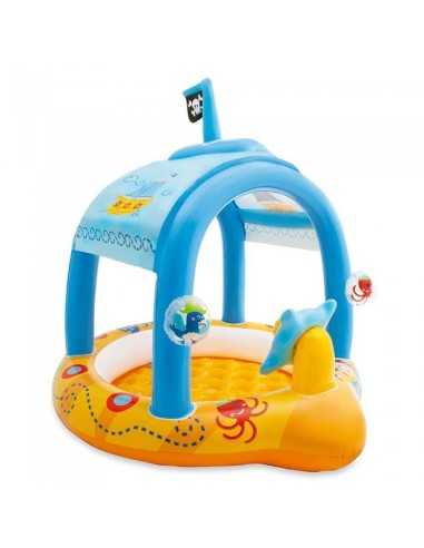 piscina baby capitano 107x102x99 centimetri TOY57426 Intex | Futurartshop.com