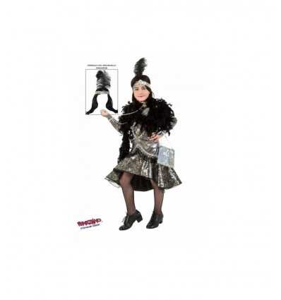 Costume carneval Lady cabaret  3607 Veneziano- Futurartshop.com