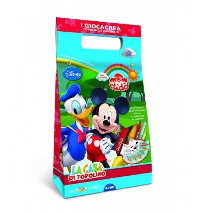 Modellierung von Teig spielen Sie und erstellen Sie mit Mickey Mouse und Donald Duck 399200 Fila- Futurartshop.com