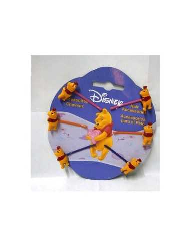 Accessori capelli winnie the pooh 6 pezzi 41041 Dedit | Futurartshop.com