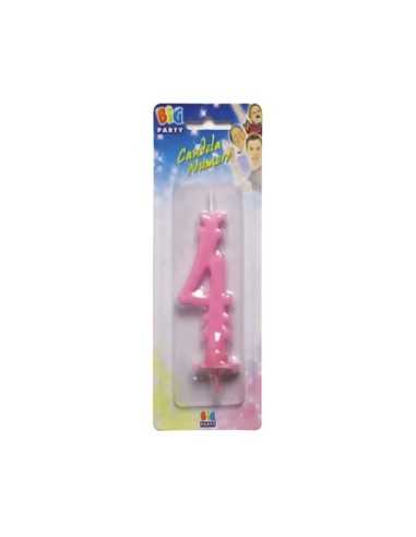 candela numero 4 maxi rosa 2309937438589 New Bama Party | Futurartshop.com