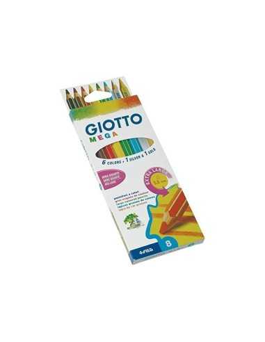 Pastelli Giotto Mega 8 pezzi 175207 Fila | Futurartshop.com