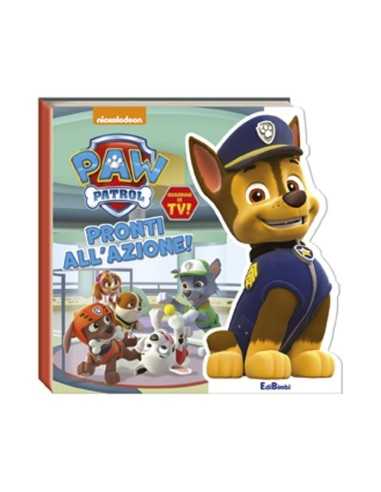 Libro paw patrol avventure pronti all'azione TOY21885 Giochi Preziosi | Futurartshop.com