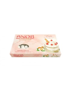 Confett Snob crema chantilly mandorla tostata ricoperta di cioccolato al latte Gr 500 2027888026111 Confetti Crispo | Futurar...