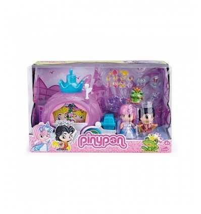 PinY pon Carriage with Prince and Princess 700011511 Famosa- Futurartshop.com